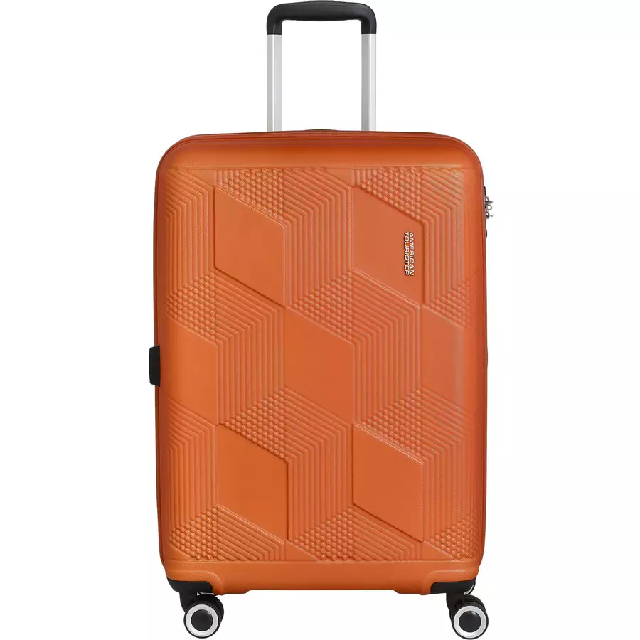 American Tourister SunChaser - 4-Rollen-Trolley M 68 cm copper orange