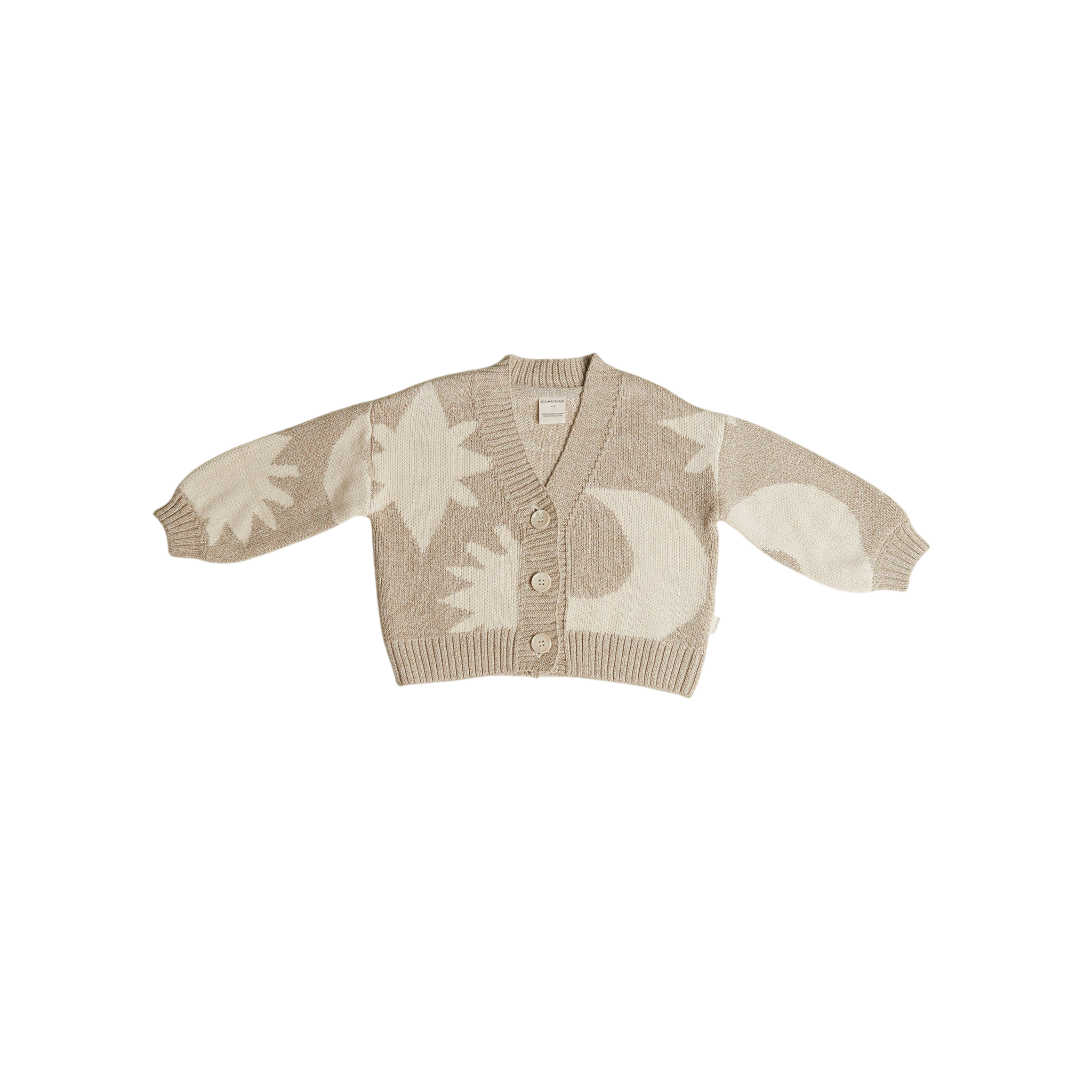 Strickjacke Abstract Neutral Moon Star