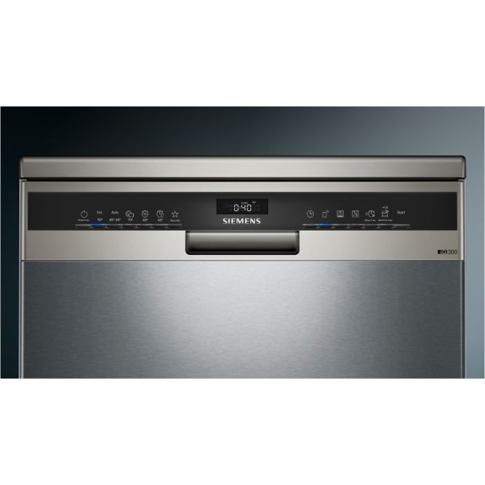 Siemens Stand-Geschirrspüler iQ300 SN23HI60AE Silver Inox