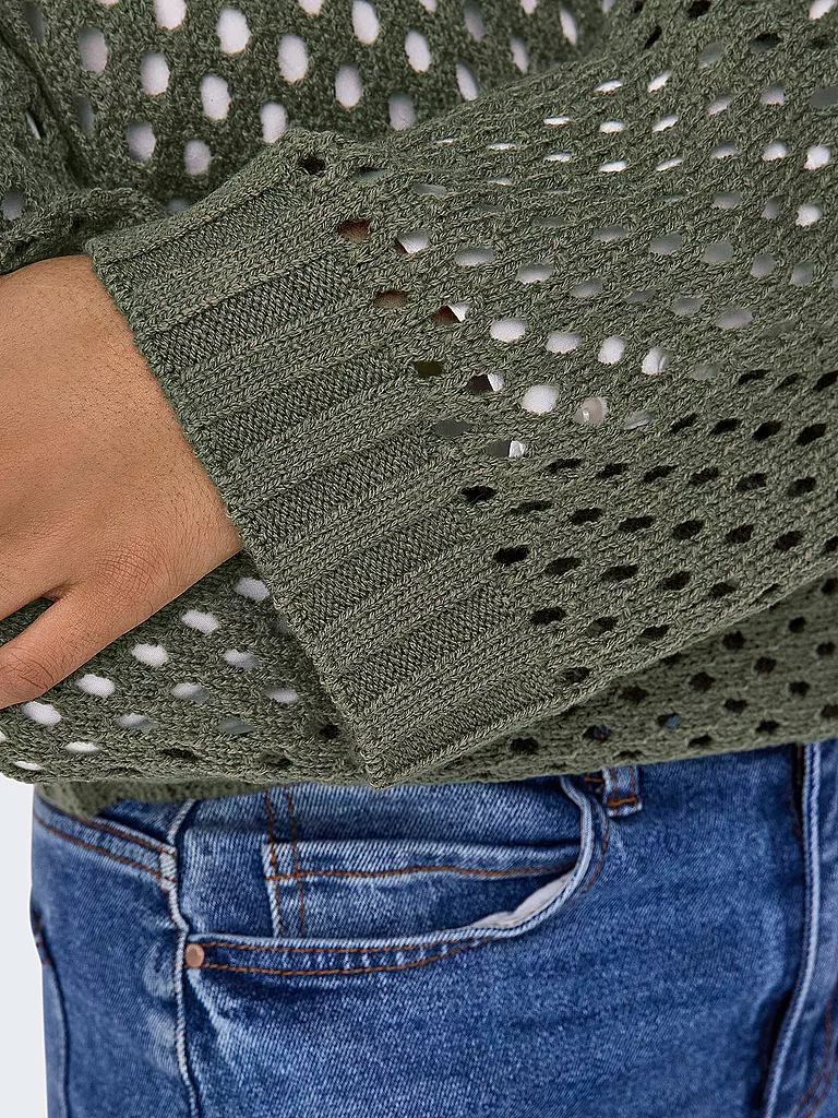 ONLY Pullover Cropped Fit ONLSMILLA olive