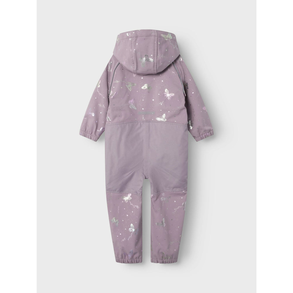 Køb Name It Elderberry Butterfly Alfa08 Softshell Dragt Foil 1Fo Noos
