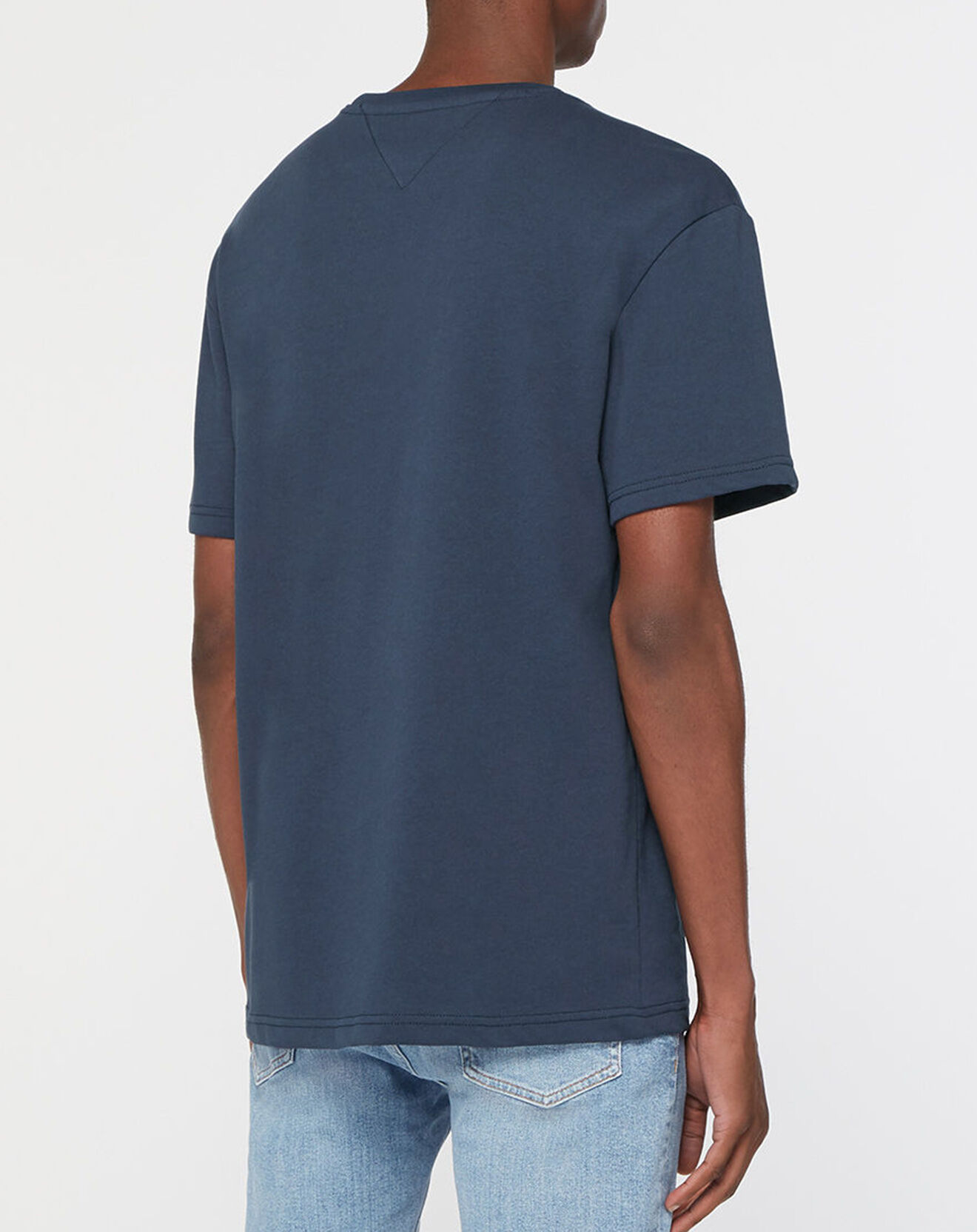 Tommy Jeans T-Shirt 100% Coton Bio Timeless bleu marine
