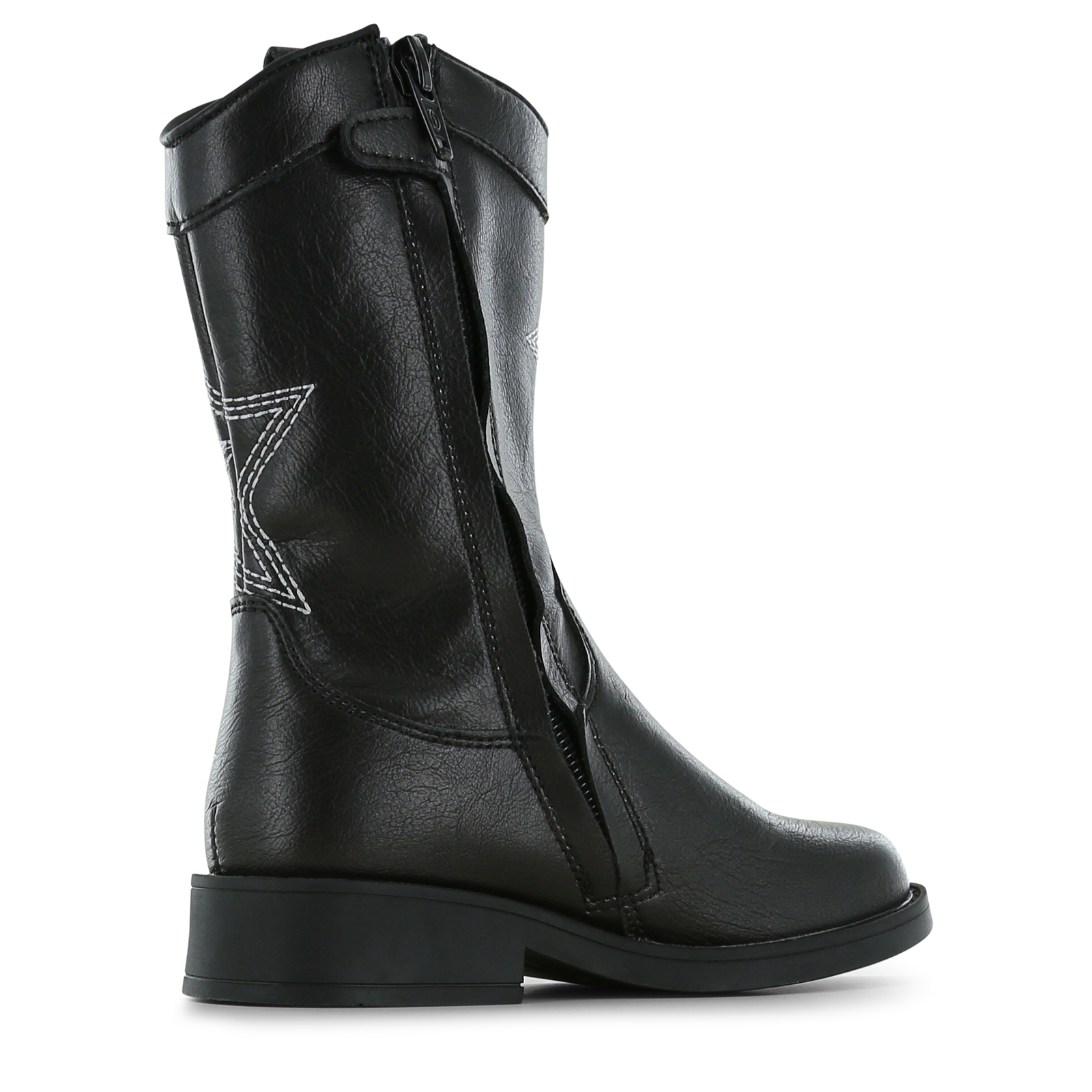Shoesme zwarte cowboylaars met sterren Leer | Sale