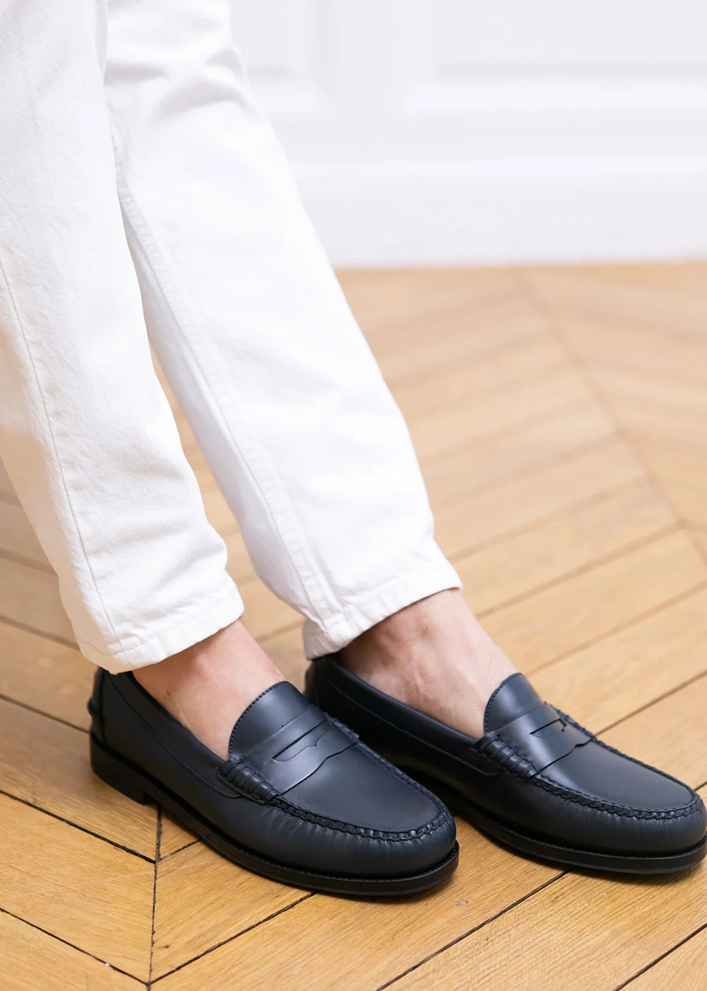 U MOC II CUIR NEW MARINE