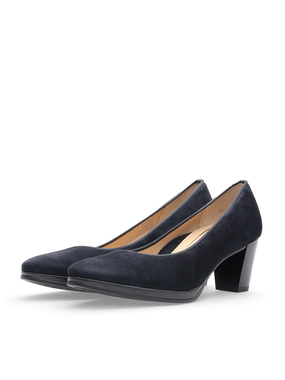 Plateaupumps Orly blau