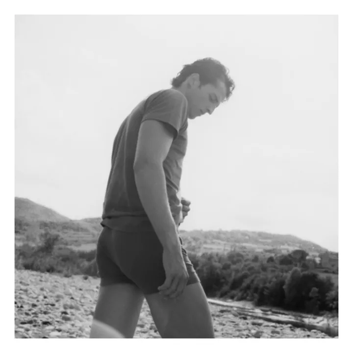 Hemen Biarritz Boxer Albar Coton Bio | Bleu marine