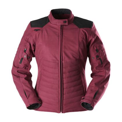 Blouson Furygan ICETRACK LADY - Rouge / Noir