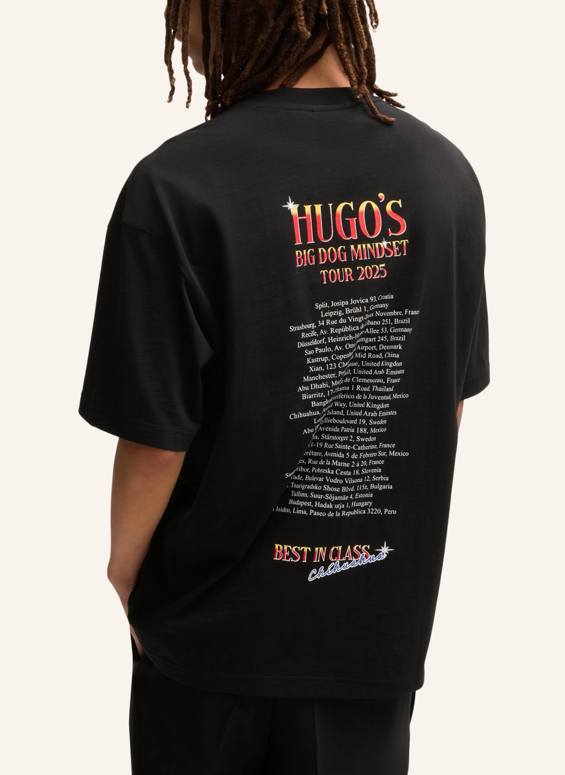 HUGO T-Shirt DUGIE Oversize Fit