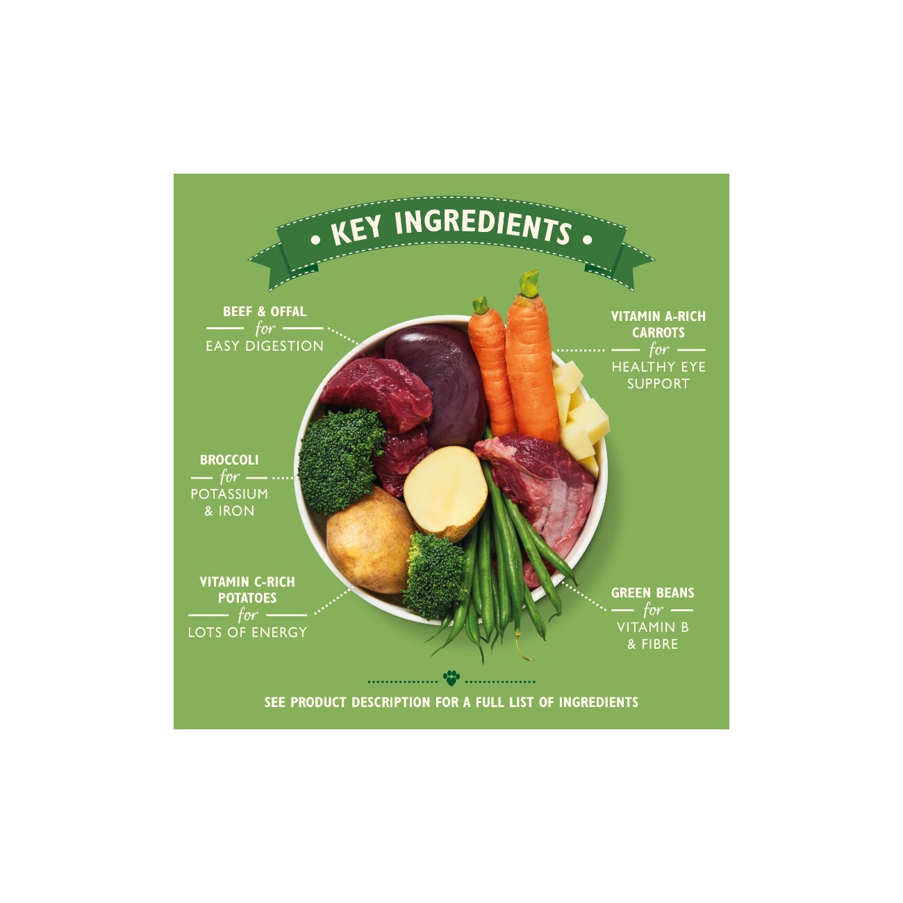 LILY'S KITCHEN Nassfutter für Hunde Adult Rind 6x400 g