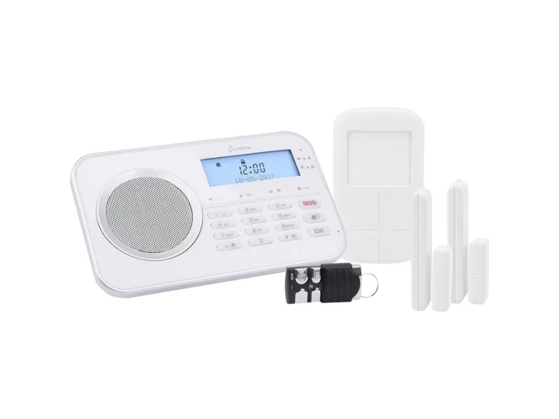 Olympia Protect 9868 GSM-alarmsystem, hvid