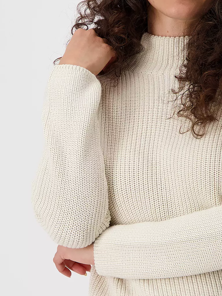 MONARI Rollkragenpullover creme