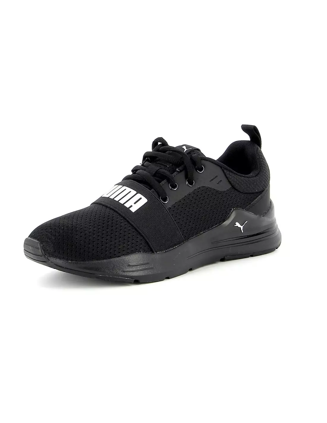PUMA JR WIRED RUN - Baskets Black