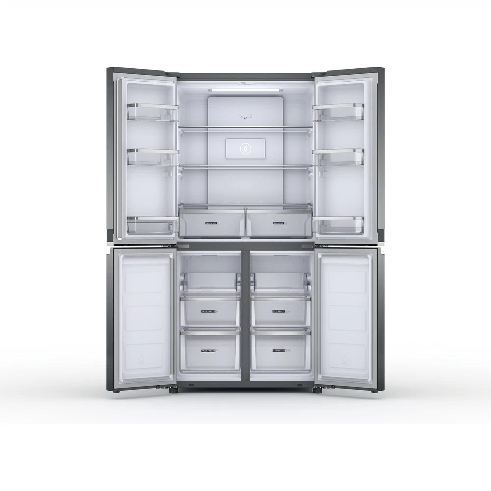 Whirlpool WQ9B2LEF Amerikaanse koelkast 594L inox