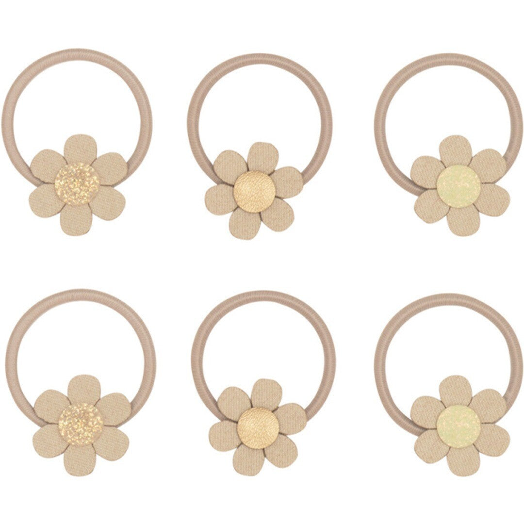 Mimi & lula haarelastiekjes mini daisy - 6st