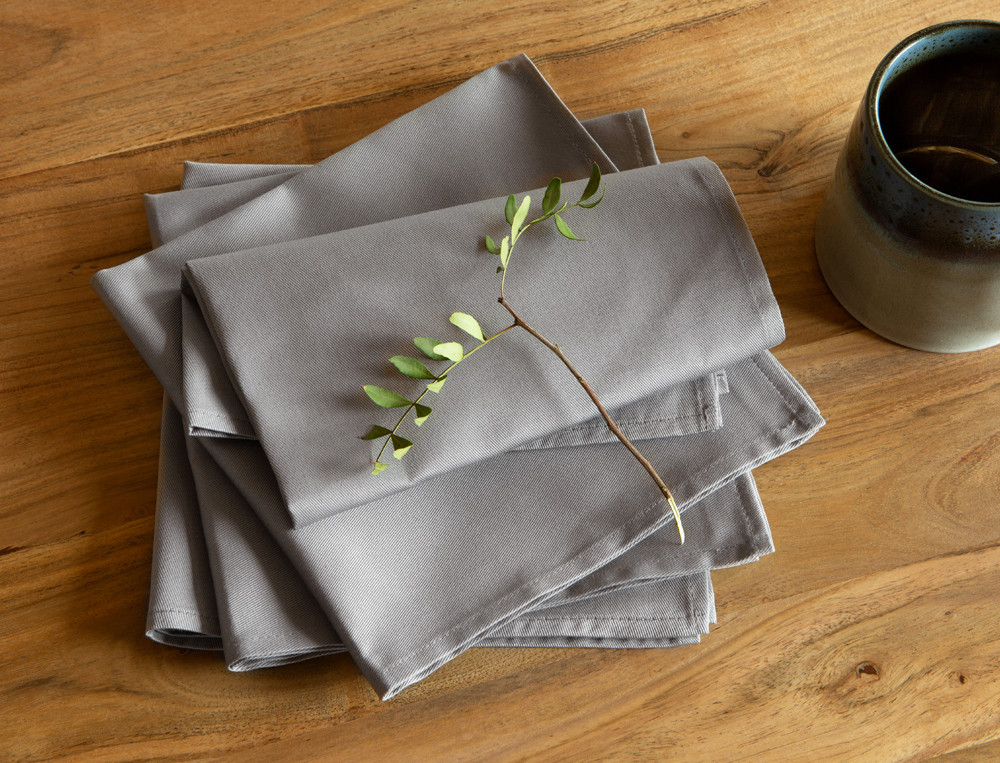 Lot de 4 serviettes de table-Couleurs de table