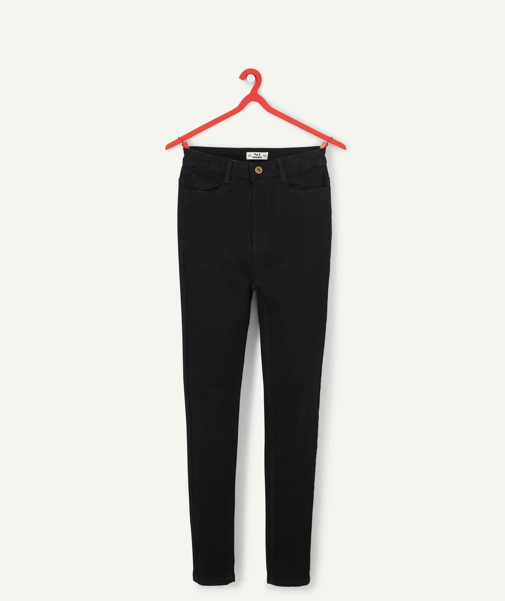 JEGGING TAILLE HAUTE FILLE NOIR LESS WATER