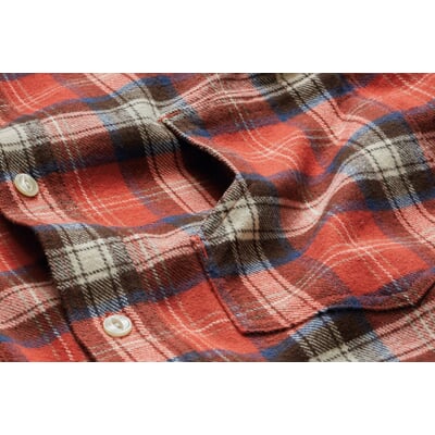 Roamer Shirt 1937, Rot kariert