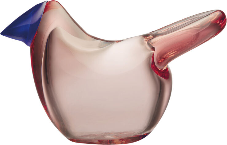 Iittala Bird by T Fluesnapper salmon pink/blå Lyserød