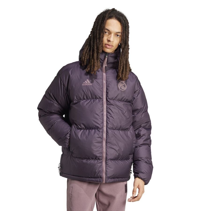 Real Madrid Manteau d'Hiver Doudoune SZN Réversible - Violet