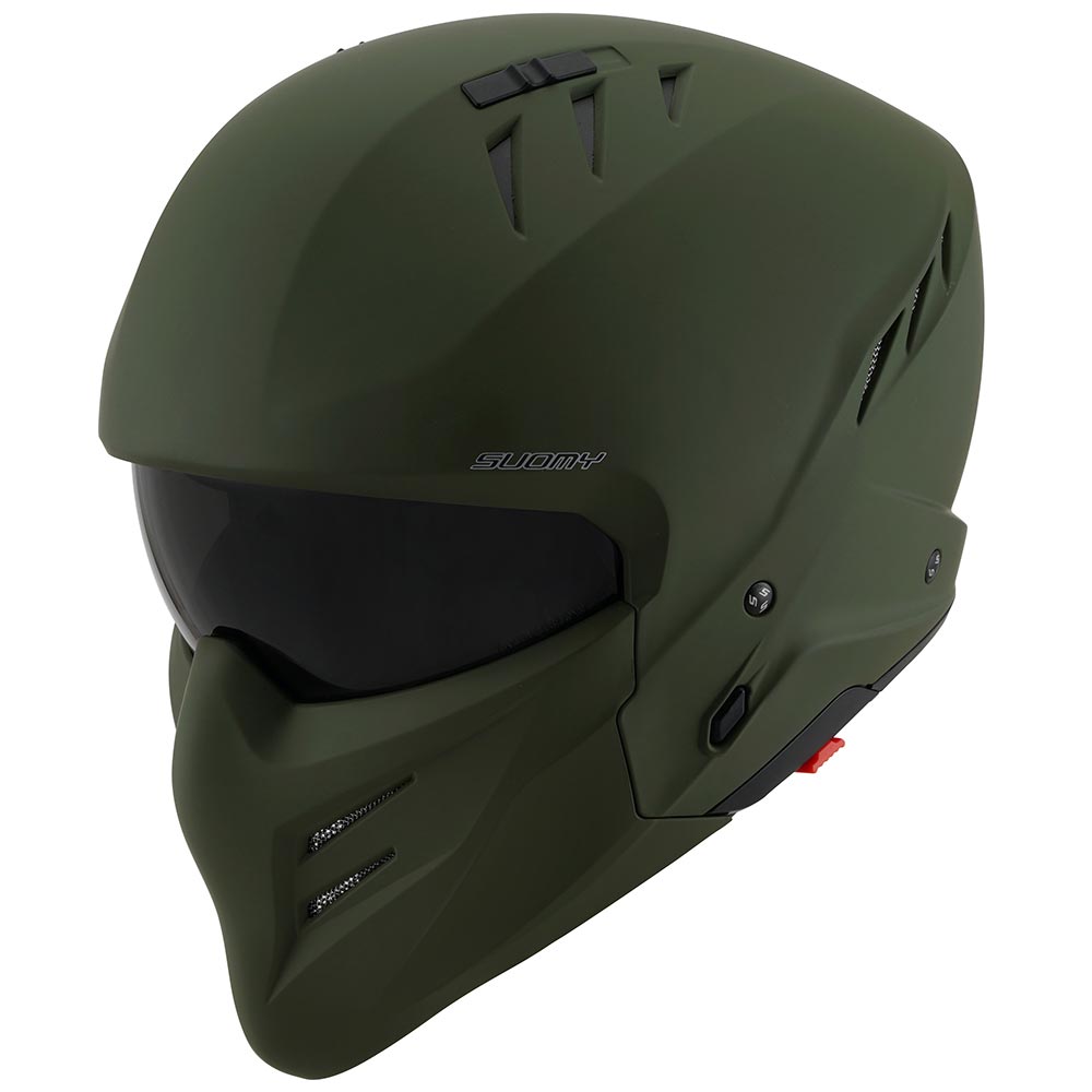 Suomy - Casque Armor Plain Kaki / Mat