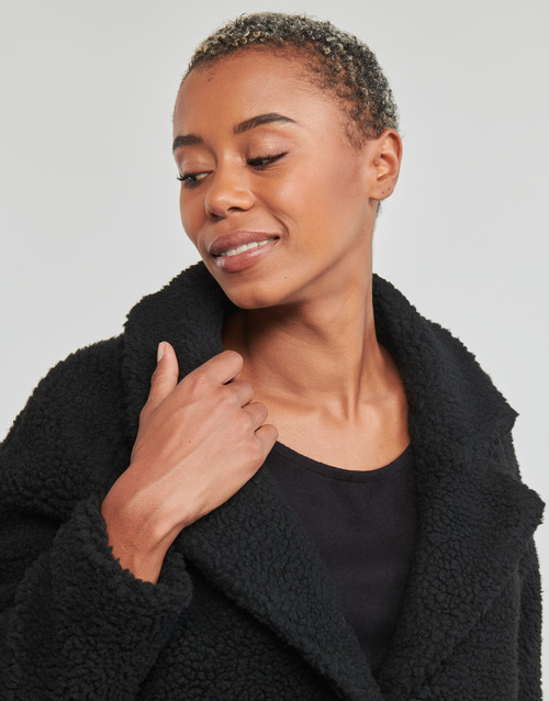 Only - ONLNEWAURELIA SHERPA COAT CC OTW - Noir
