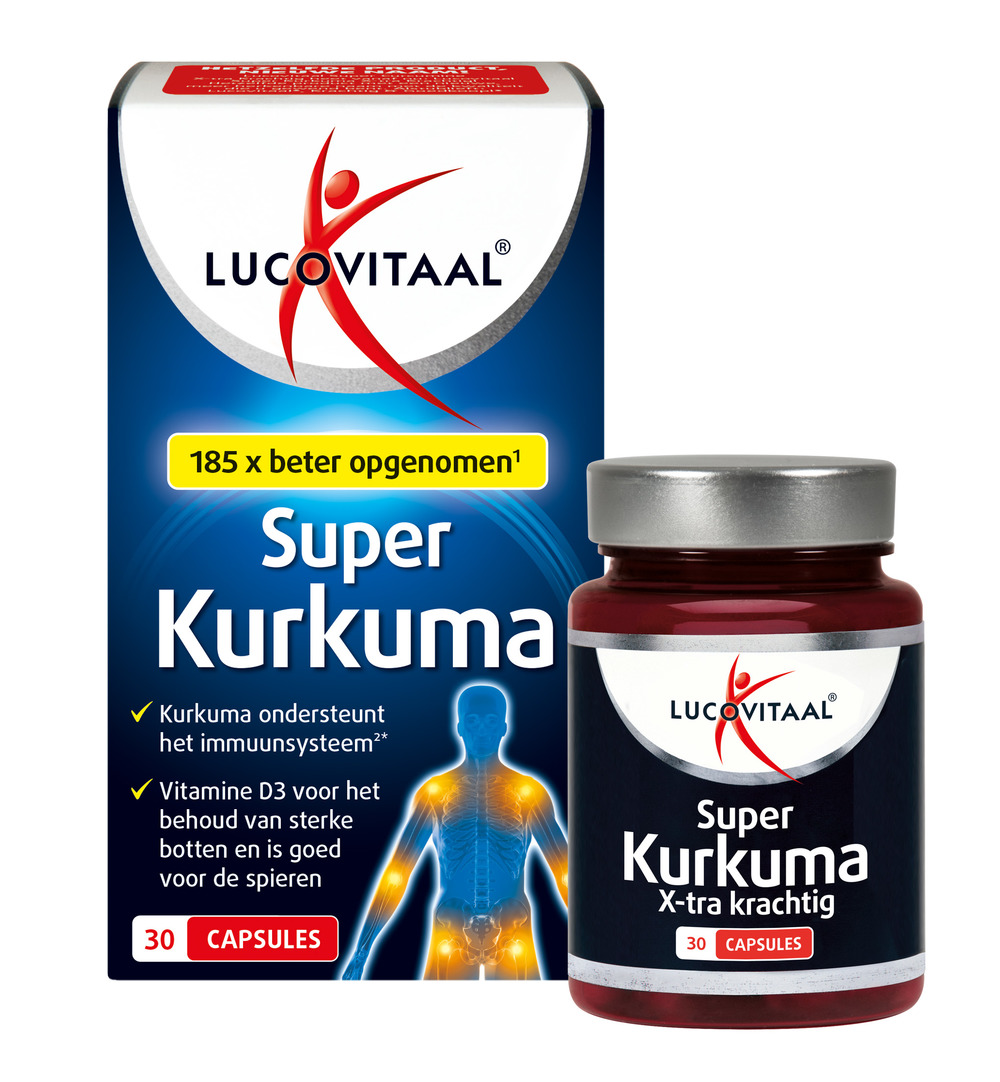 Lucovitaal Kurkuma X-tra Krachtig (30 capsules