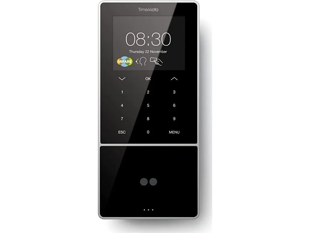 Safescan TM-838 SC - Ansigtsgenkendelse, Adgangskode, kort, Smart kort, TFT, 8,89 cm (3.5
