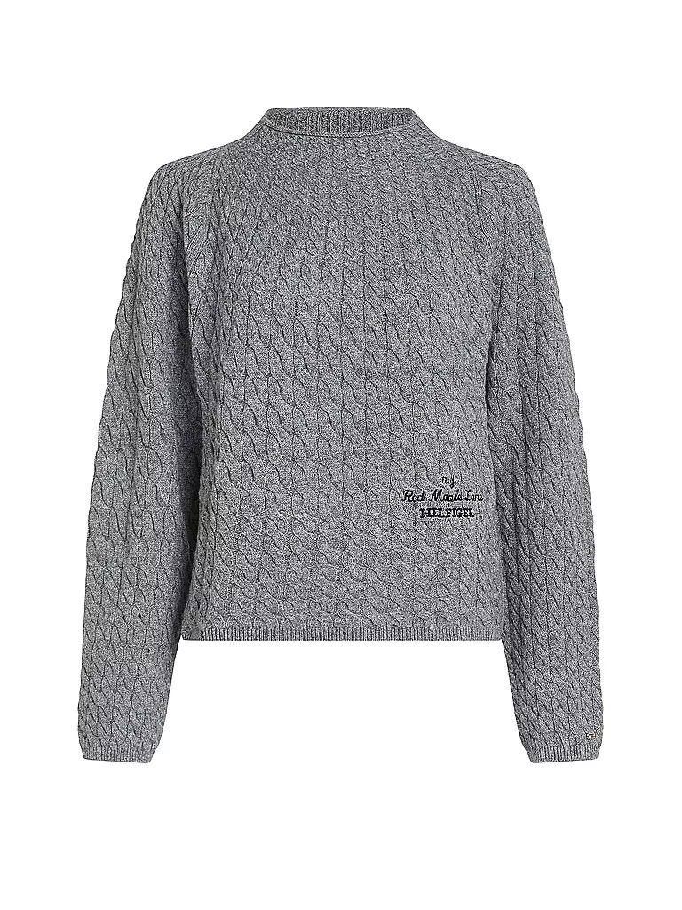 TOMMY HILFIGER Pullover  grau