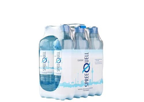 Spreequell Mineralwasser Classic 6x0,5l (EINWEG)
