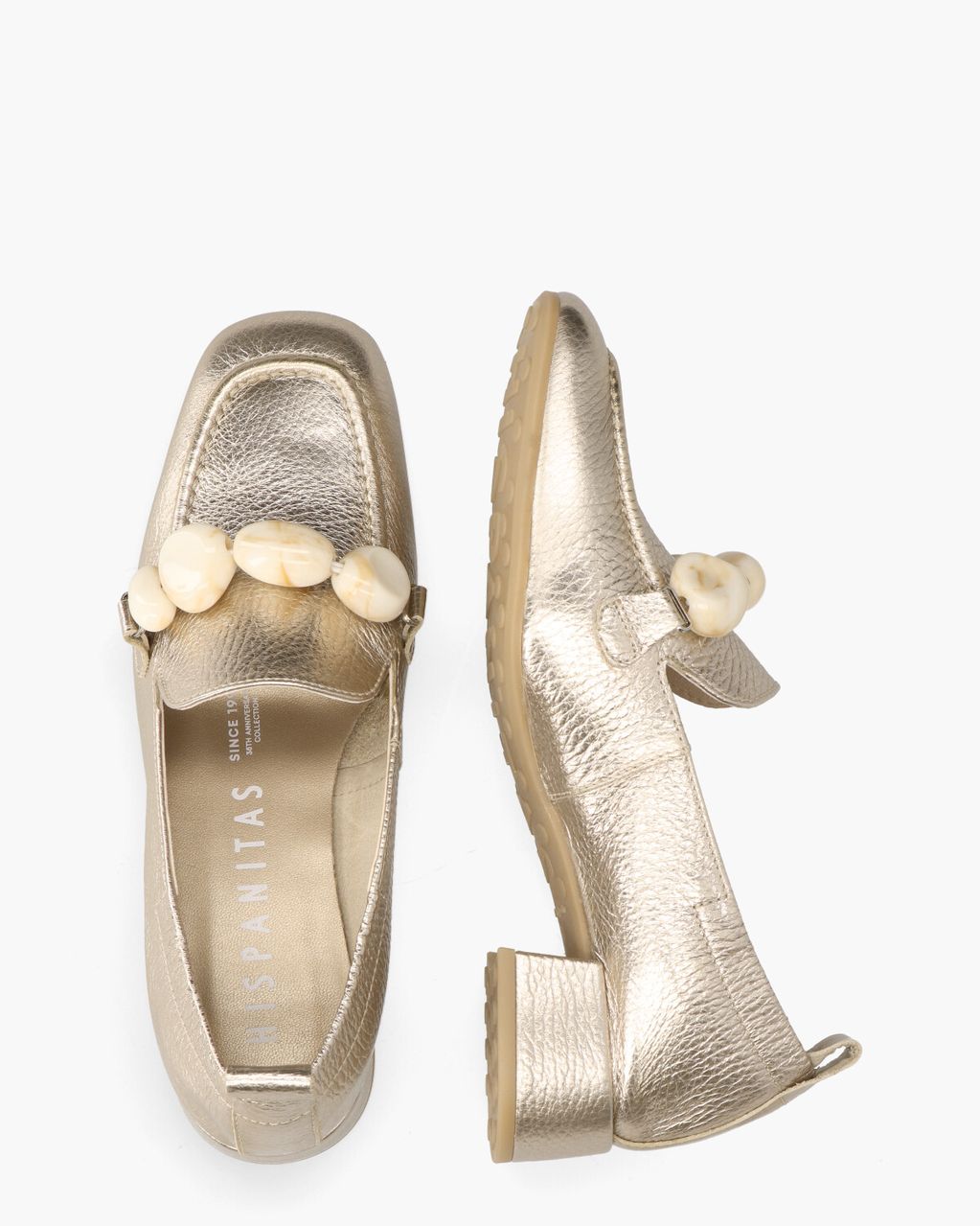 Hispanitas HV254051 Goud Damesloafers