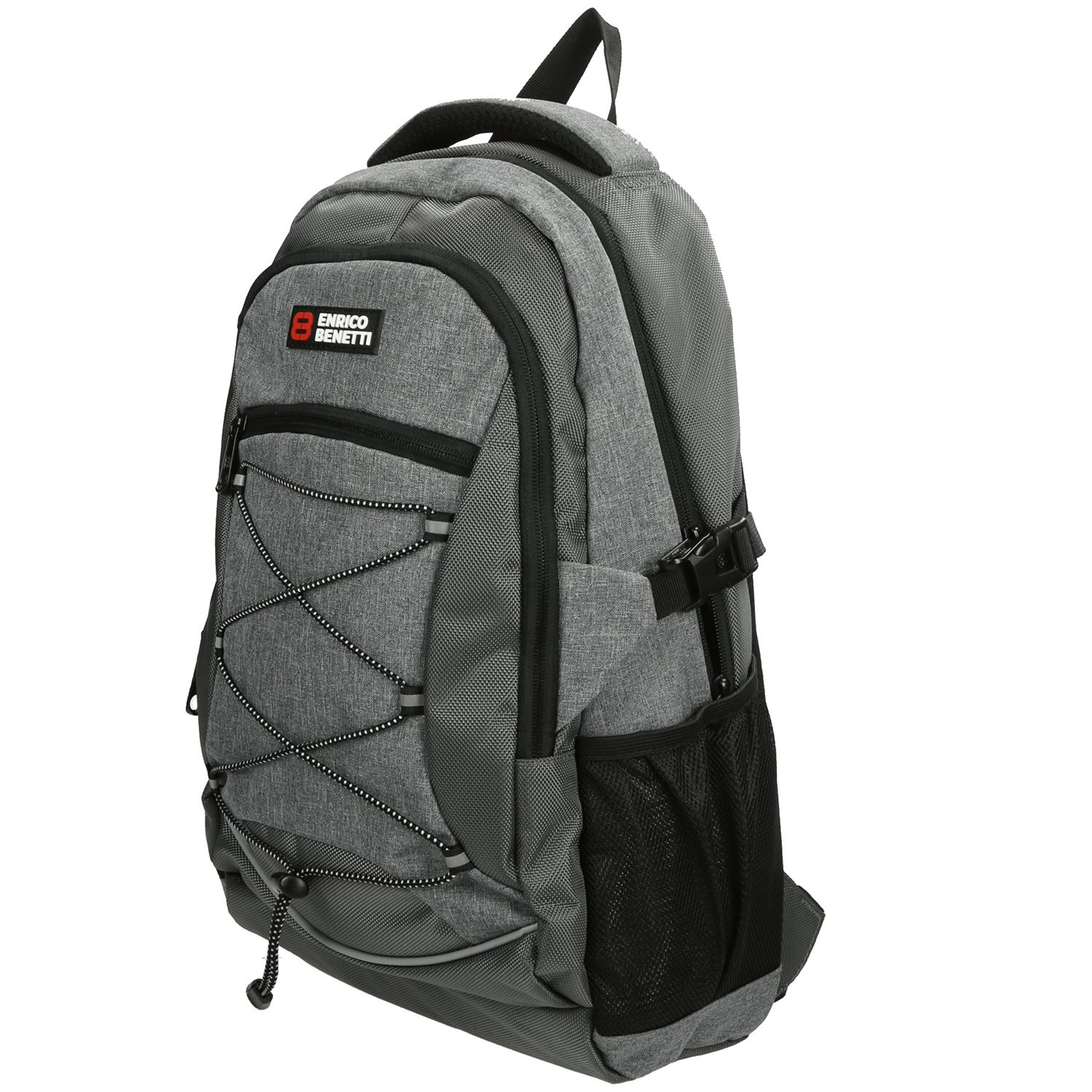 Enrico Benetti Yellow Stone 13'' Laptop Rugzak grijs