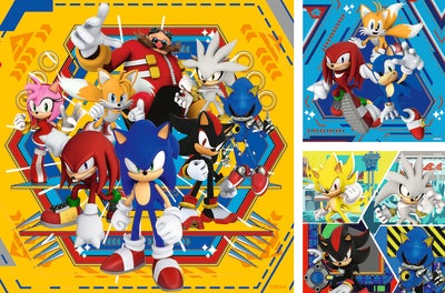 Ravensburger Puslespill Sonic Core 3x49 Brikker