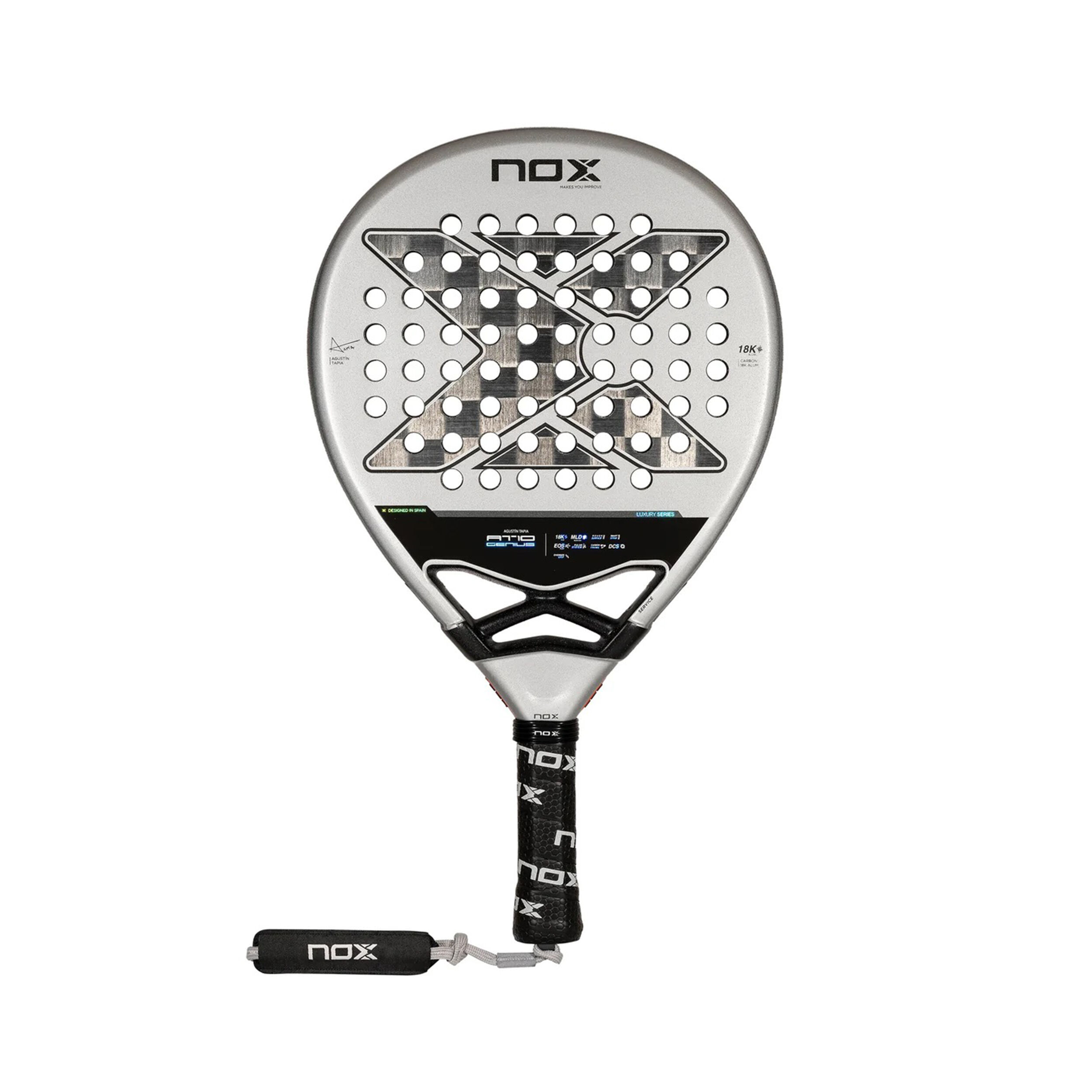 NOX AT10 Genius 18k By Augustin Tapia Raquettes test
