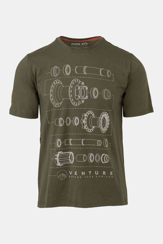 AGU AGU Casual Performer Tee Venture Fietsshirt