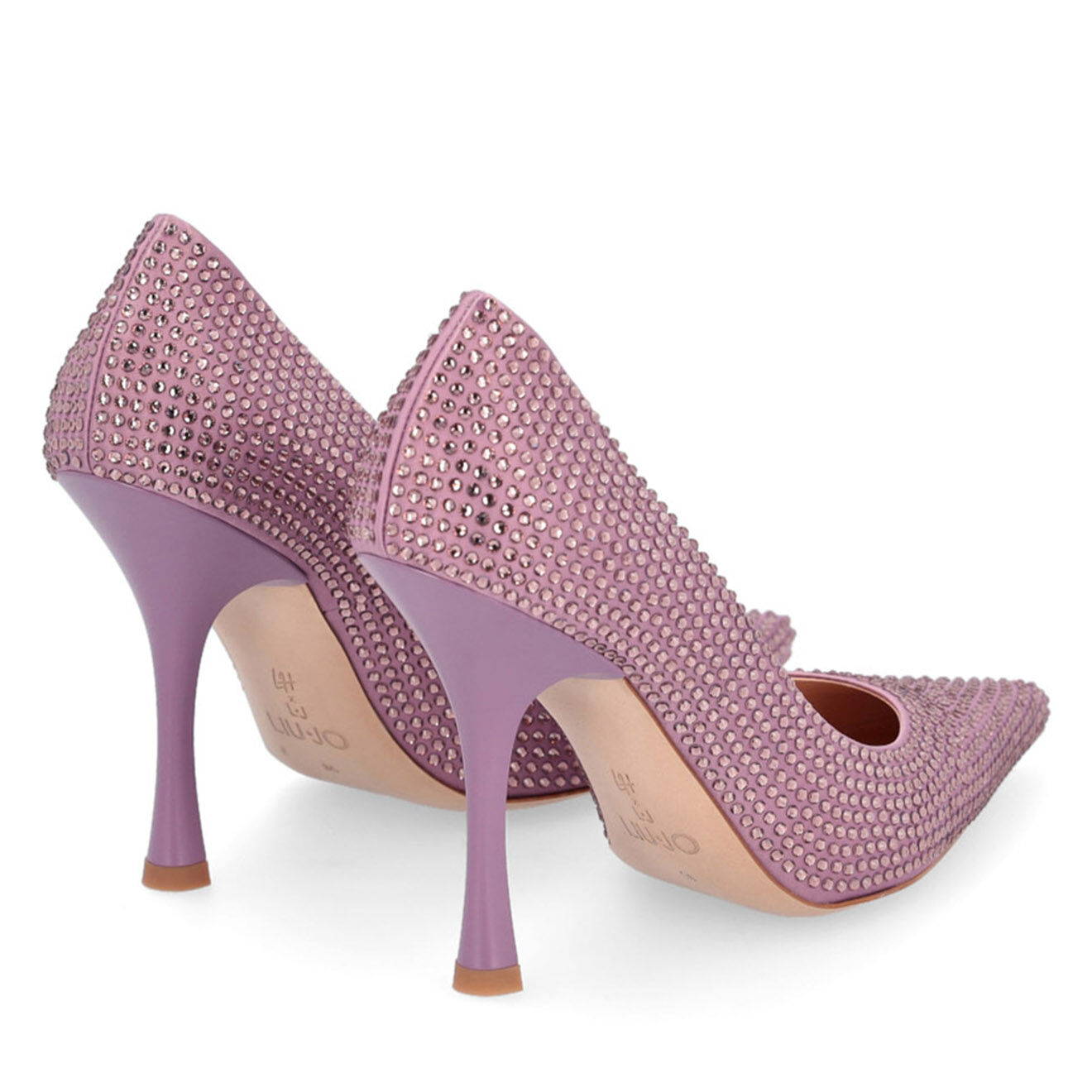 Leonie Hanne x Liu-Jo Escarpins Glam Leonie Hanne X Liu Jo violets - Talon 10 cm