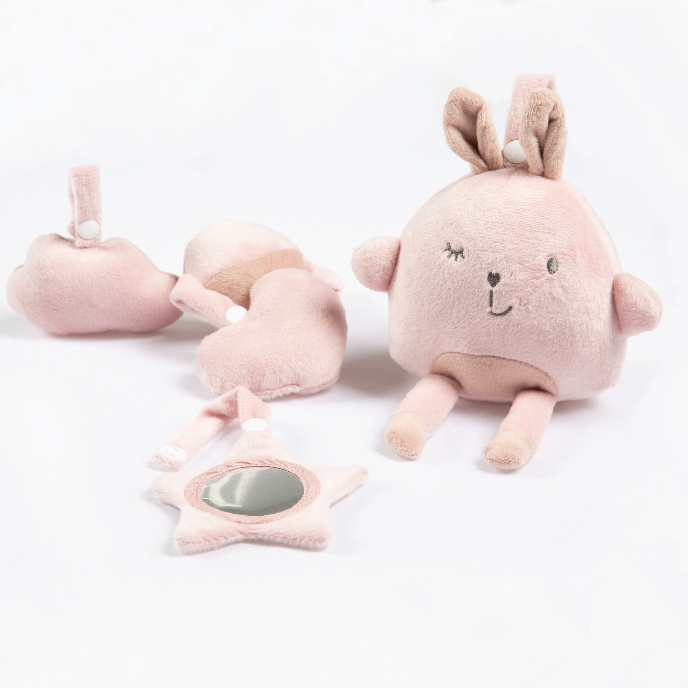 roba Krabbeldecke mit Spielbogen roba Style rosa