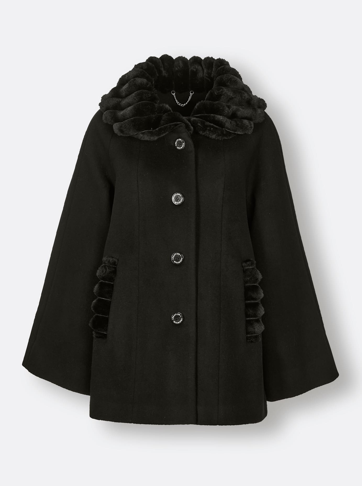CREATION L PREMIUM Wolljacke ohne Kapuze