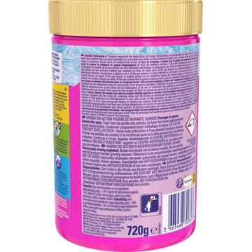 Vanish Oxi Action Wasbooster Poeder - Vlekverwijderaar Voor Gekleurde Was - 720g