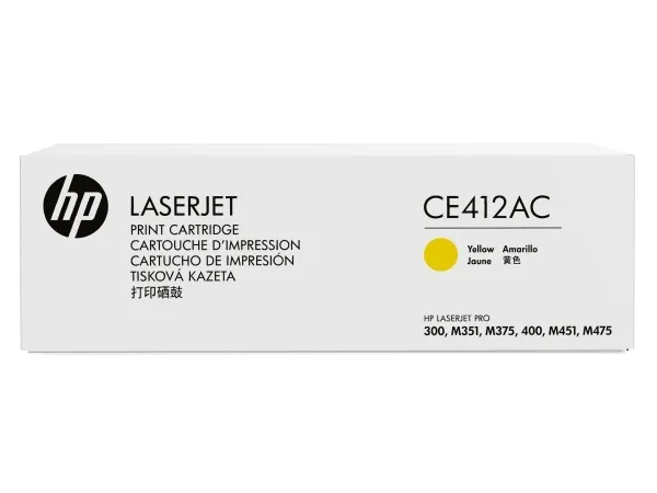 HP 305A - Gul - original - LaserJet - tonerpatron (CE412A) - for LaserJet Pro 300 M351, 400 M451, MFP M375, MFP M475