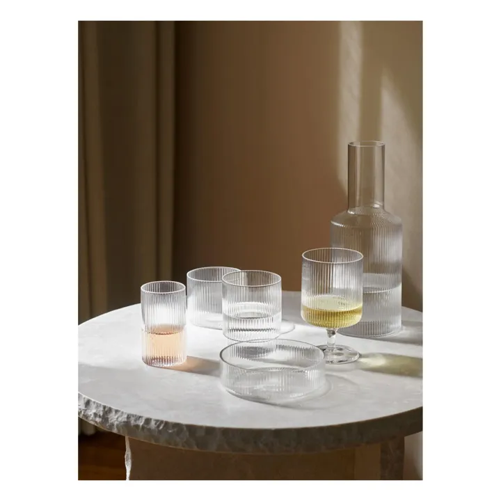 Ferm Living Verres Ripple - Set de 4