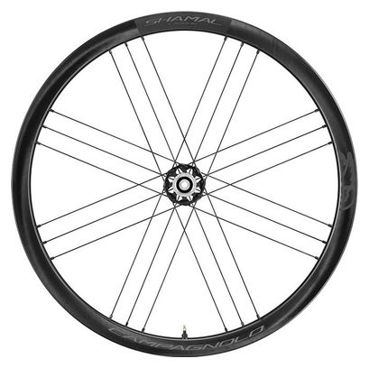 Paire de Roues Route Campagnolo Shamal Carbon Disc | 12x100 - 12x142 mm | Centerlock - Produit Reconditionné