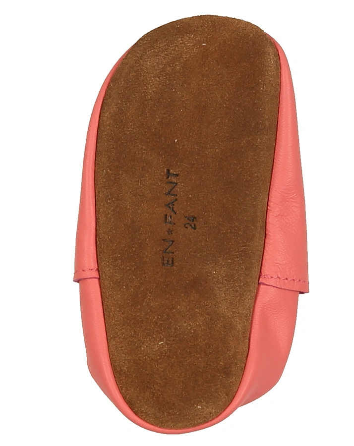Krabbelschuhe STAR in pfirsich