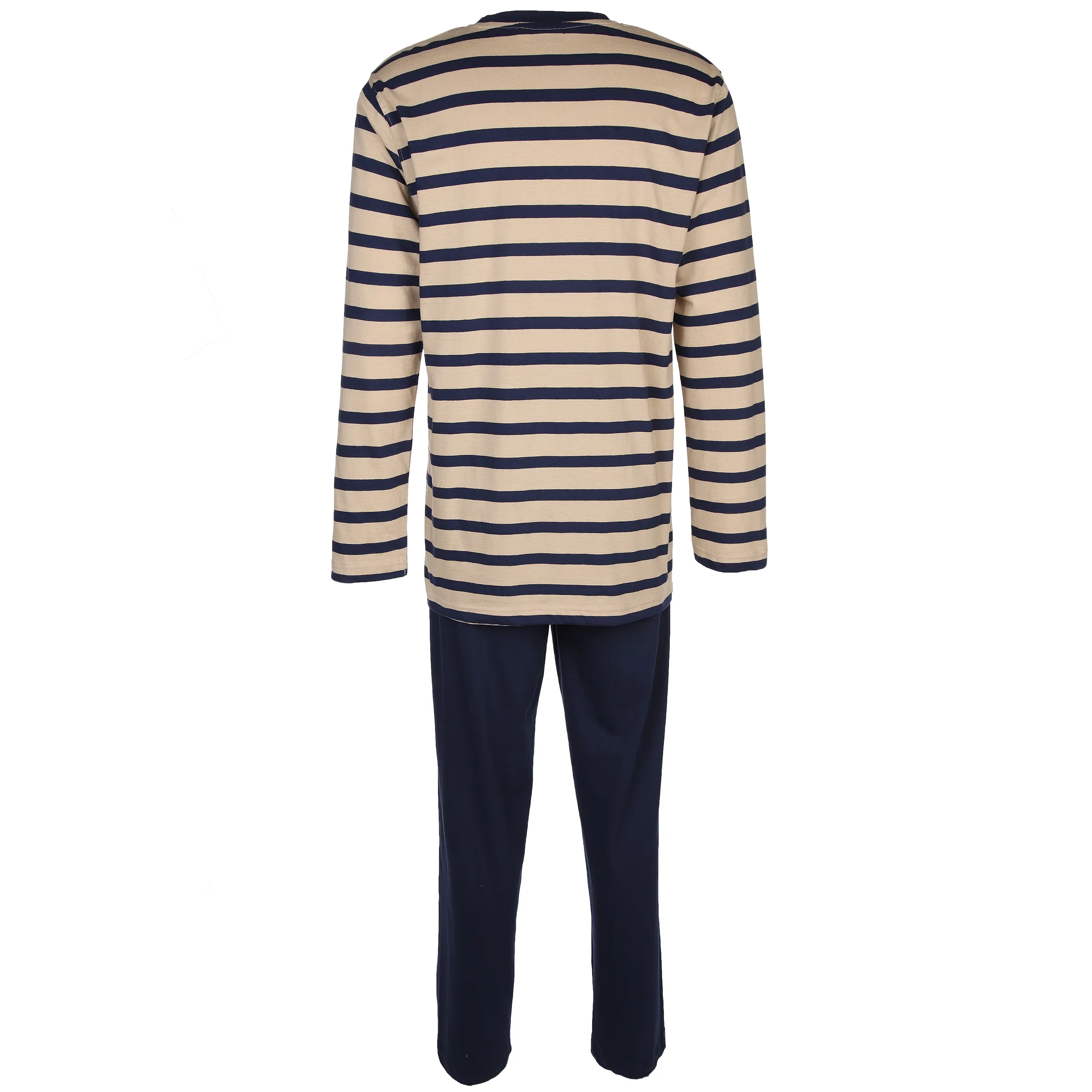 Herren Pyjama mit Streifen