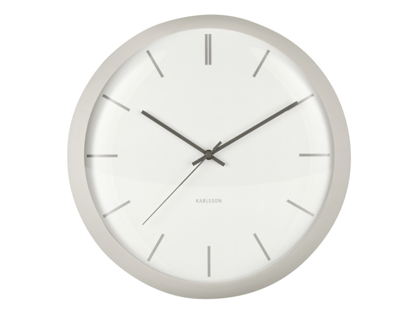 Wall Clock Nirvana Globe KA5859GY Dark warm grey