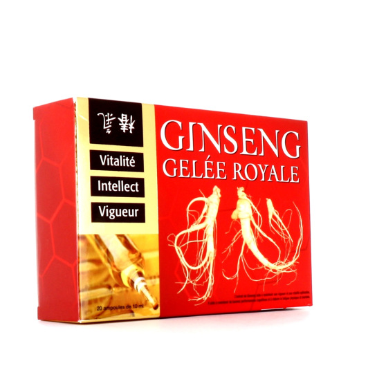 Ineldea Ginseng Gelée Royale Ampoules - Fatigue Physique, Intellectuelle