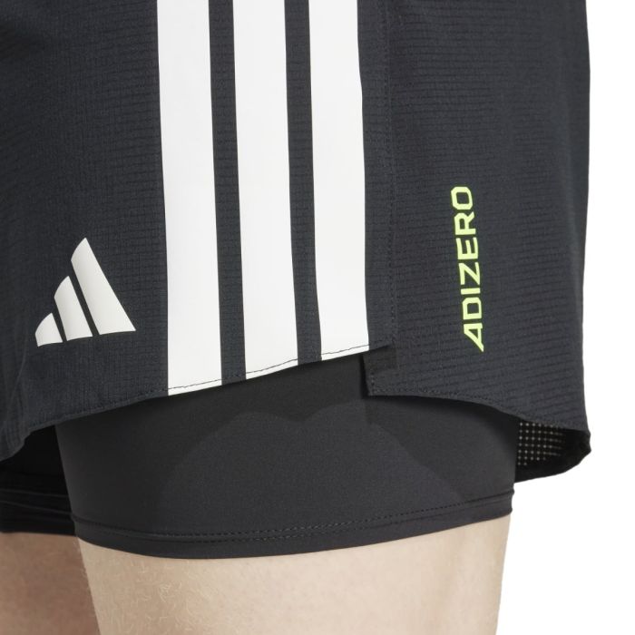 adidas Herre Shorts Adizero 2in1 Shorts Sort