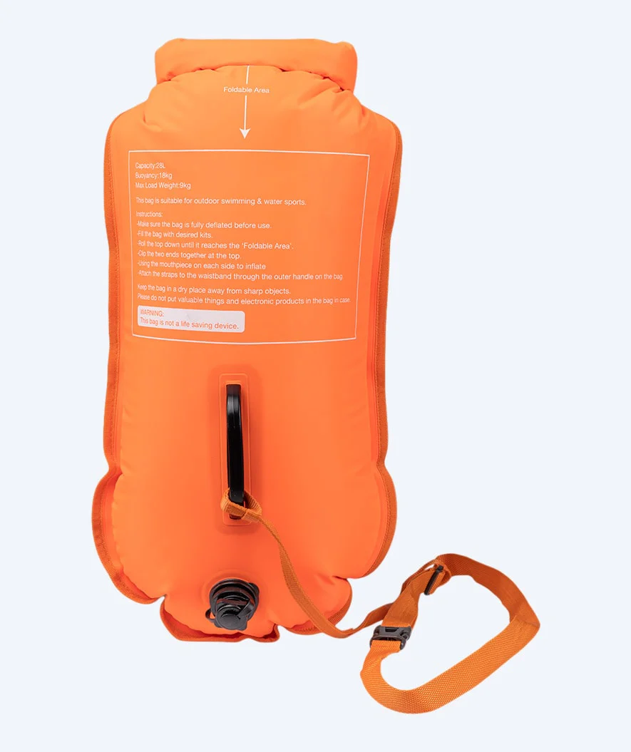 Watery havtaske til svømning - Window 28L - Orange