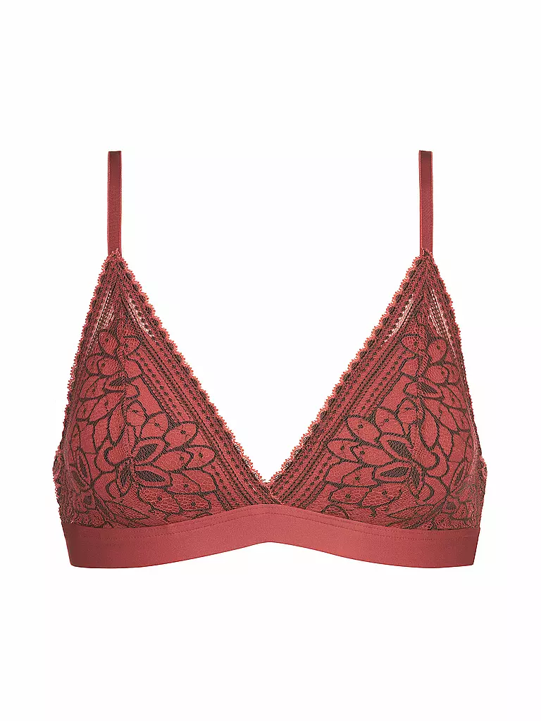 MEY Triangle BH POETRY GLAM marsala red orange