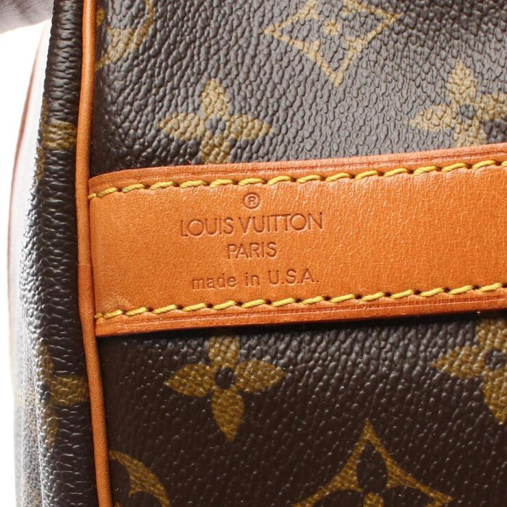 Louis Vuitton Vintage Louis Vuitton Keepall Brown