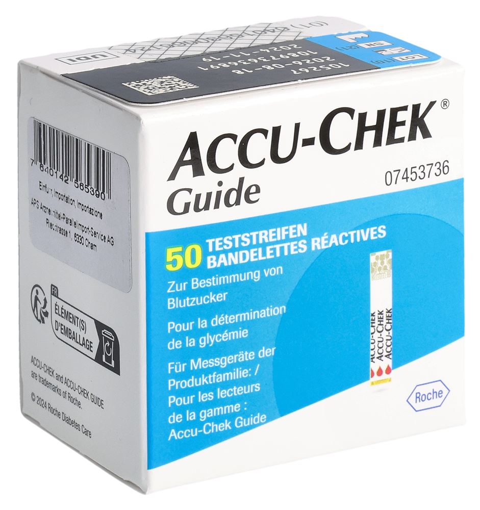 ACCU-CHEK Guide Teststreifen<br>50 Stück